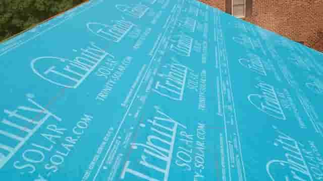 Premium Trinity-exclusive synthetic underlayment